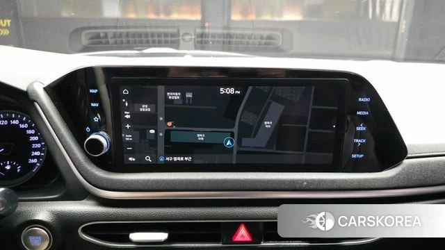 Hyundai Sonata Hybrid (DN8) 2022 Серебристо-серый из Кореи, фото 5