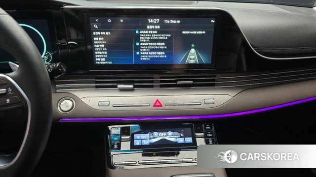 Hyundai The New Grandeur IG Hybrid 2022 Белый из Кореи, фото 5