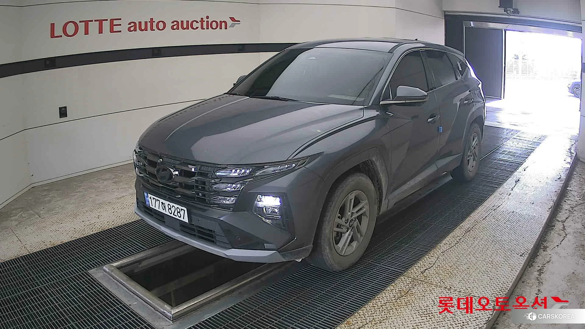 Hyundai Tucson 2024 Titanium Grey Metallic из Кореи, фото 5