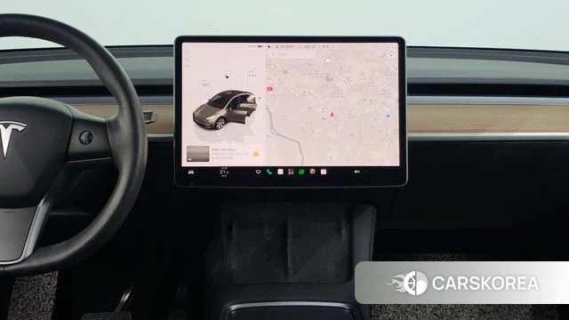 Tesla Model Y 2022 Серый из Кореи, фото 5