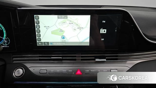 Hyundai The New Grandeur IG Hybrid 2022 Белый из Кореи, фото 5
