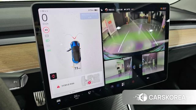 Tesla Model 3 2020 Синий из Кореи, фото 5