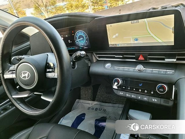 Hyundai The New Avante (CN7) 2024 Белый из Кореи, фото 5