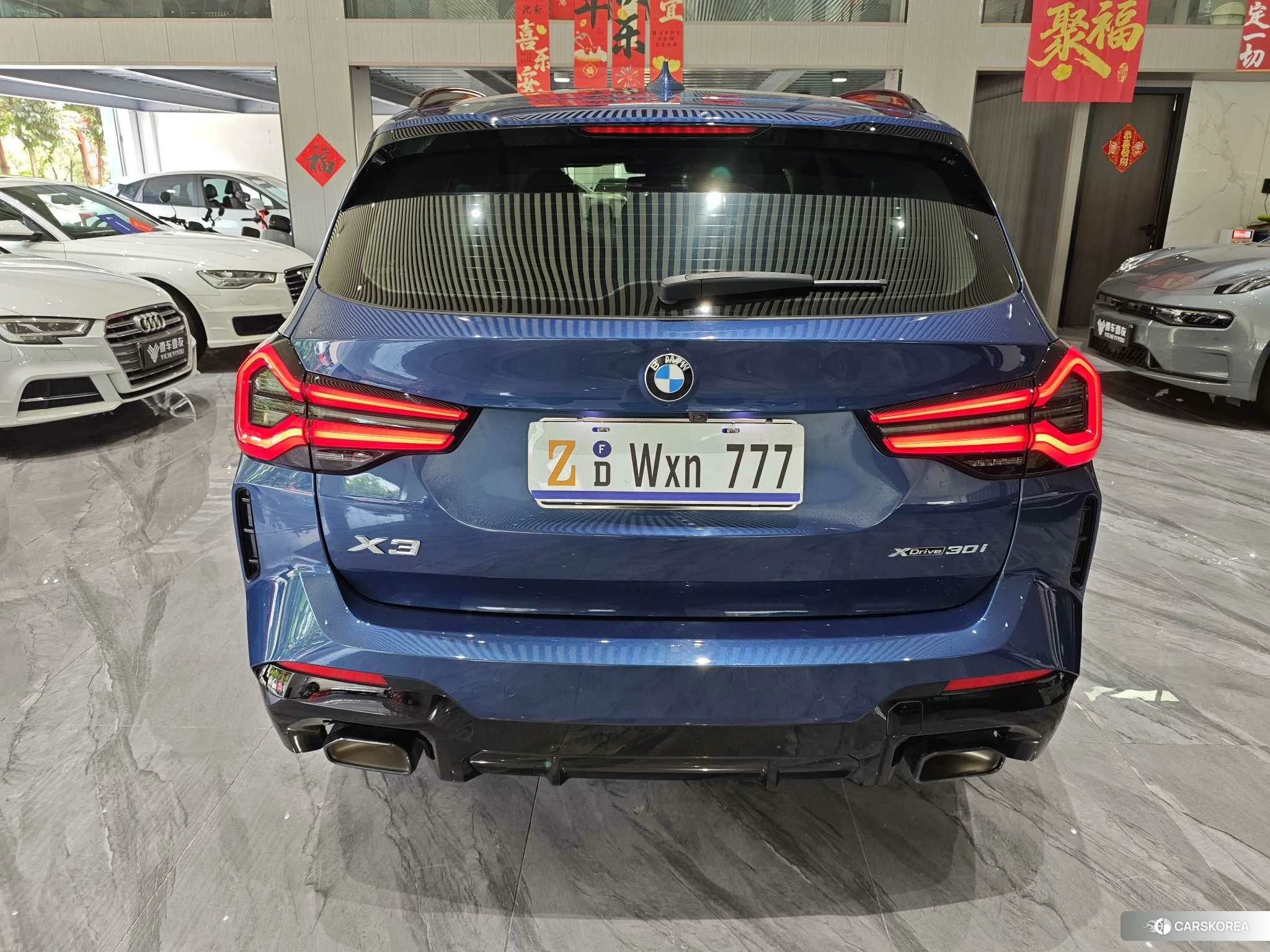 BMW X3 2021 Синий из Китая, фото 5