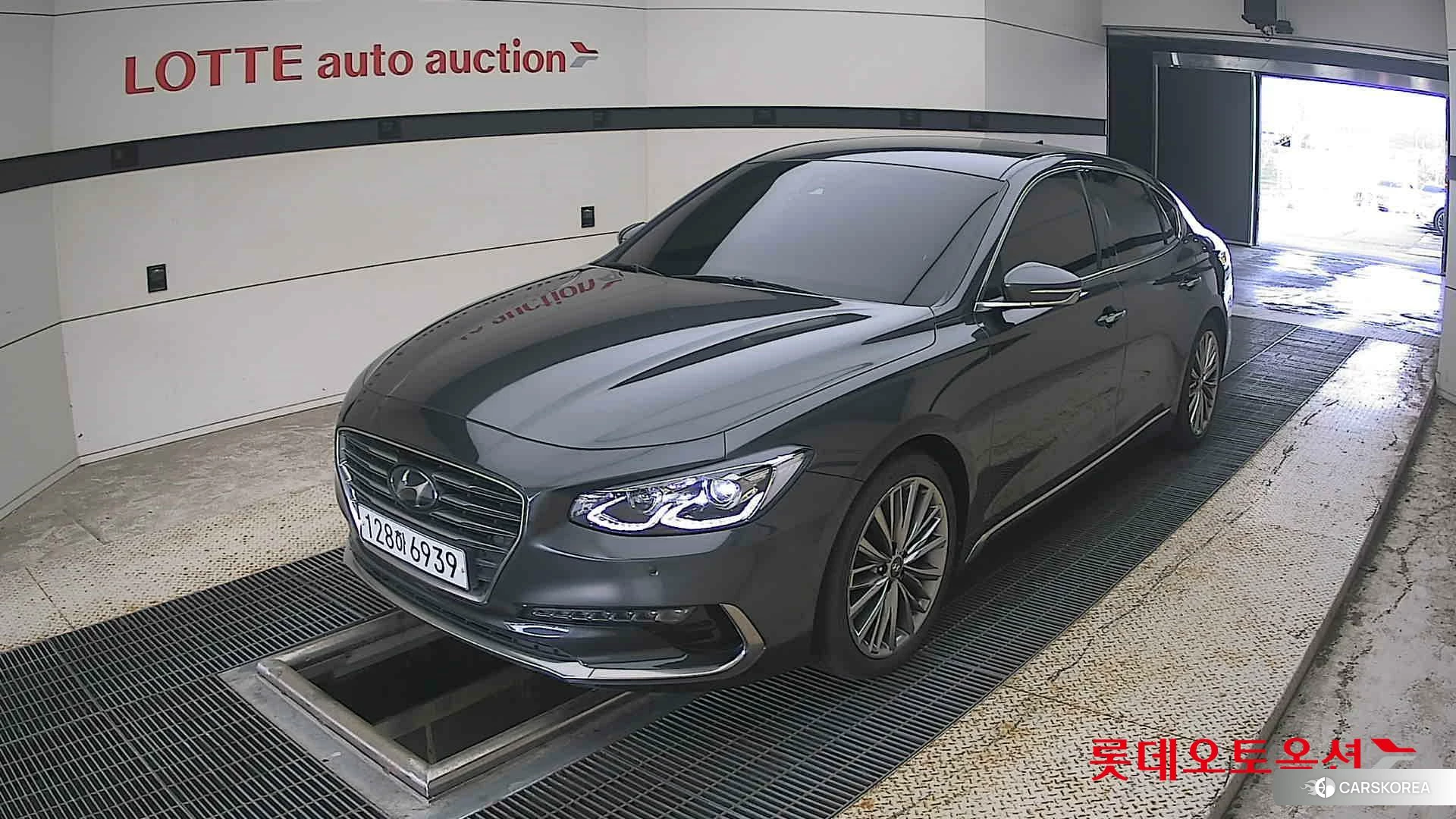 Hyundai Grandeur 2019 Nocturne Gray из Кореи, фото 5