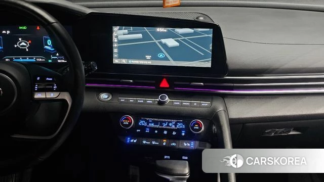 Hyundai Avante (CN7) 2021 Белый из Кореи, фото 5