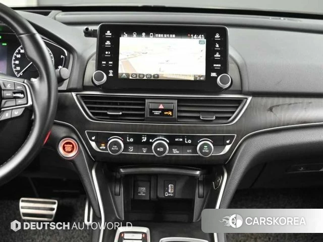 Honda Accord 10th Generation 2018 Черный из Кореи, фото 5