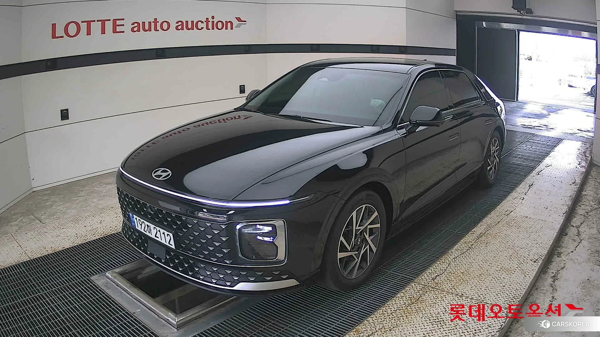 Hyundai Grandeur Hybrid 2023 Abyss Black Pearl из Кореи, фото 5