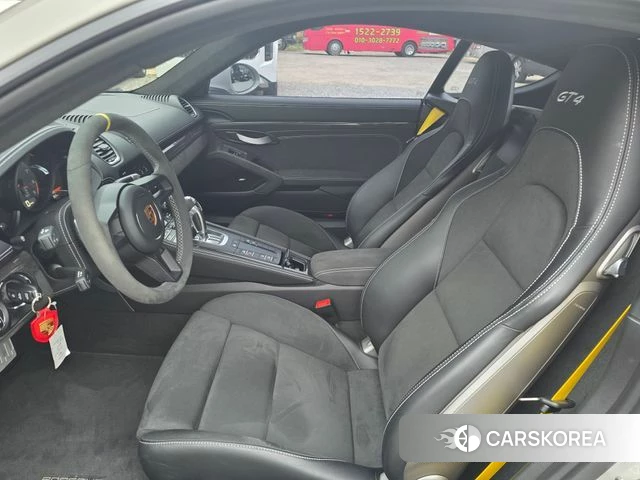 Porsche 718 Cayman 2022 Серебристо-серый из Кореи, фото 5