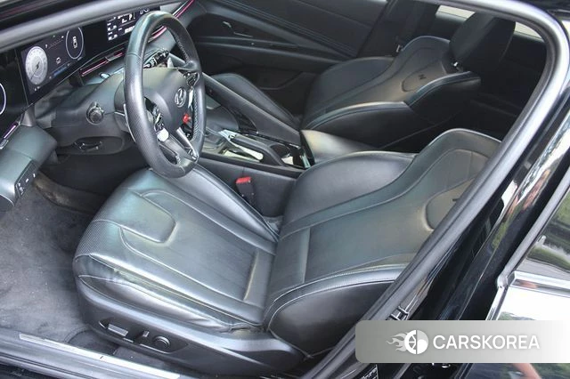 Hyundai Avante (CN7) 2022 Черный из Кореи, фото 5