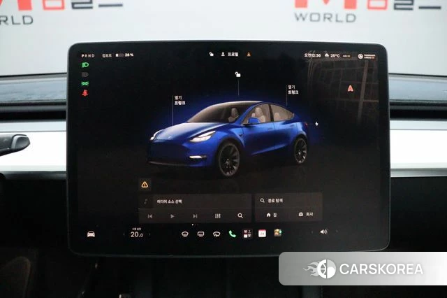 Tesla Model Y 2023 Синий из Кореи, фото 5
