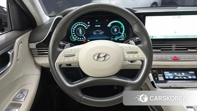 Hyundai The New Grandeur IG Hybrid 2021 Черный из Кореи, фото 5