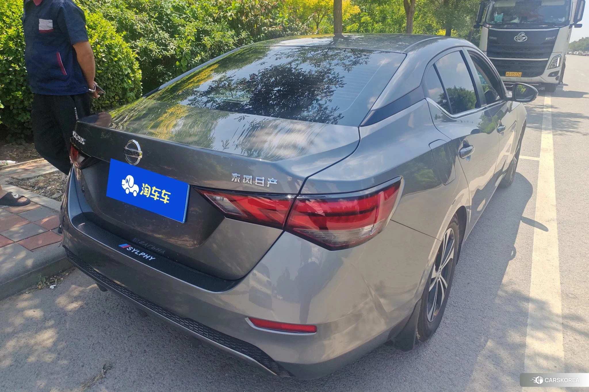 Nissan Sylphy 2020 Темно-серый из Китая, фото 5