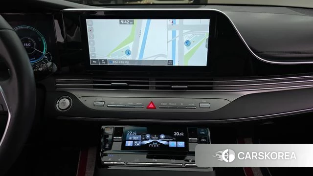 Hyundai The New Grandeur IG Hybrid 2022 Черный из Кореи, фото 5