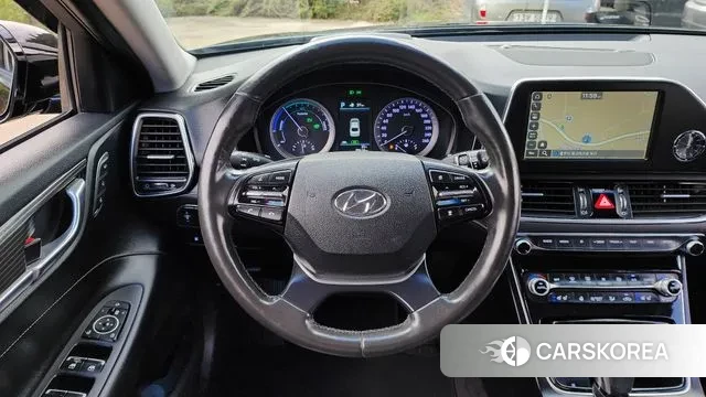 Hyundai Grandeur IG Hybrid 2019 Черный из Кореи, фото 6