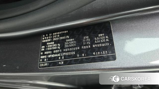 Ssangyong Rexton Sports 2018 Серый из Кореи, фото 6
