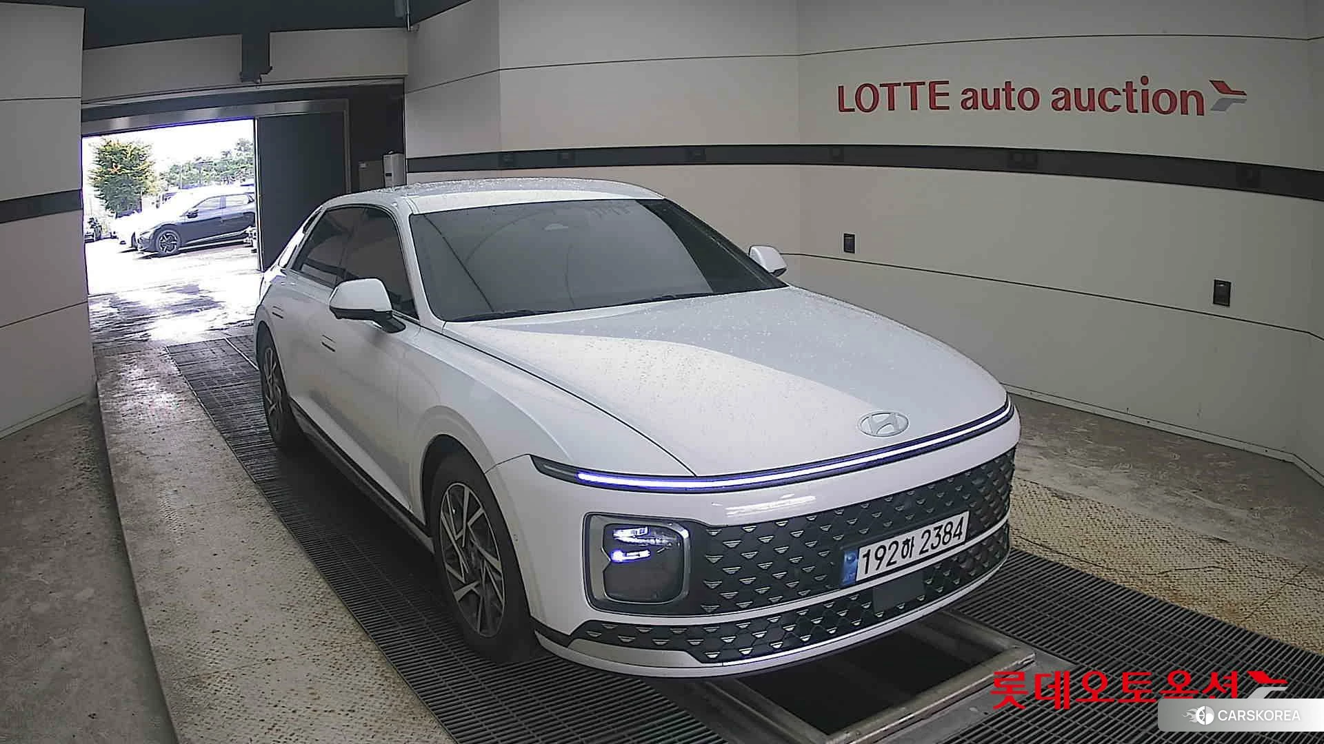 Hyundai Grandeur Hybrid 2023 Serenity White Pearl из Кореи, фото 6