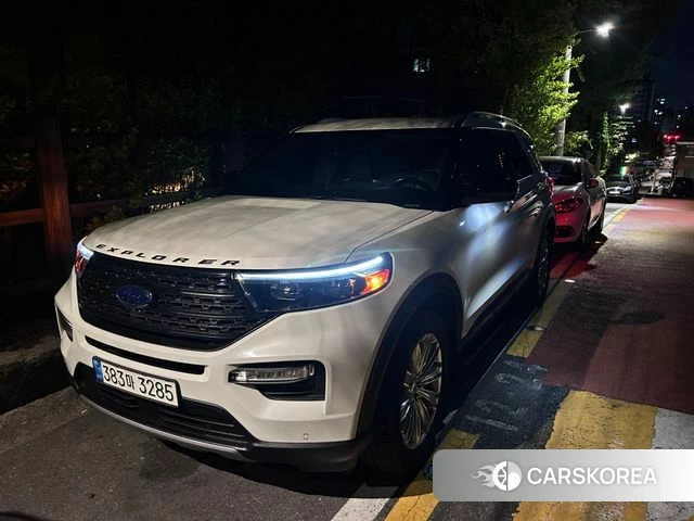 Ford Explorer 6th Generation 2019 Белый из Кореи, фото 6
