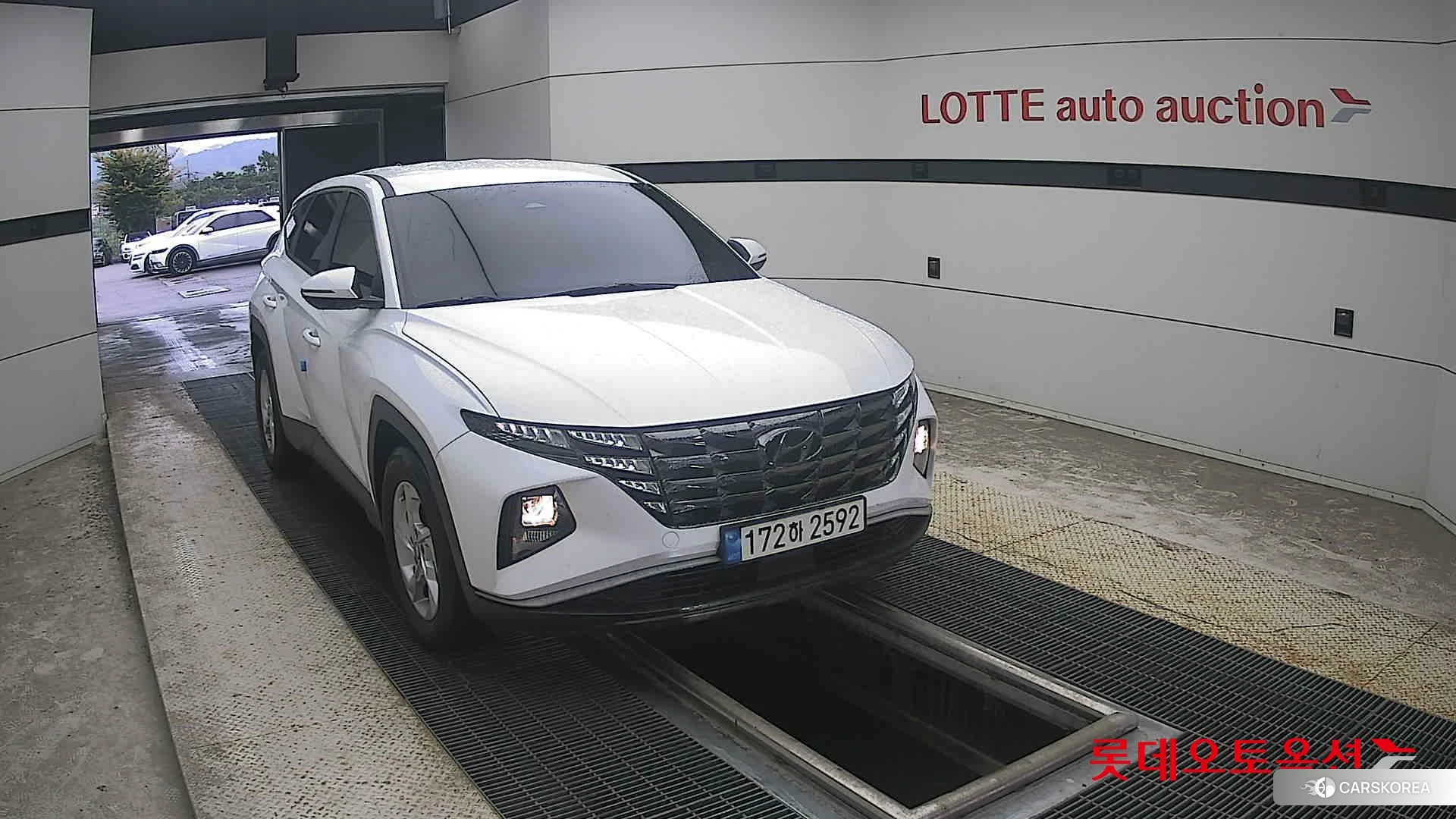 Hyundai Tucson 2022 Creamy White Pearl из Кореи, фото 6