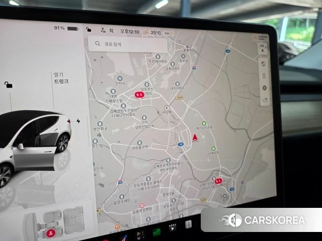 Tesla Model Y 2022 Белый из Кореи, фото 6