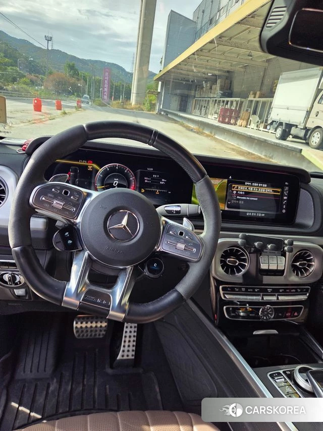 Mercedes-Benz G-Class W463b 2023 Темно-зеленый из Кореи, фото 6