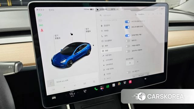 Tesla Model 3 2020 Синий из Кореи, фото 6