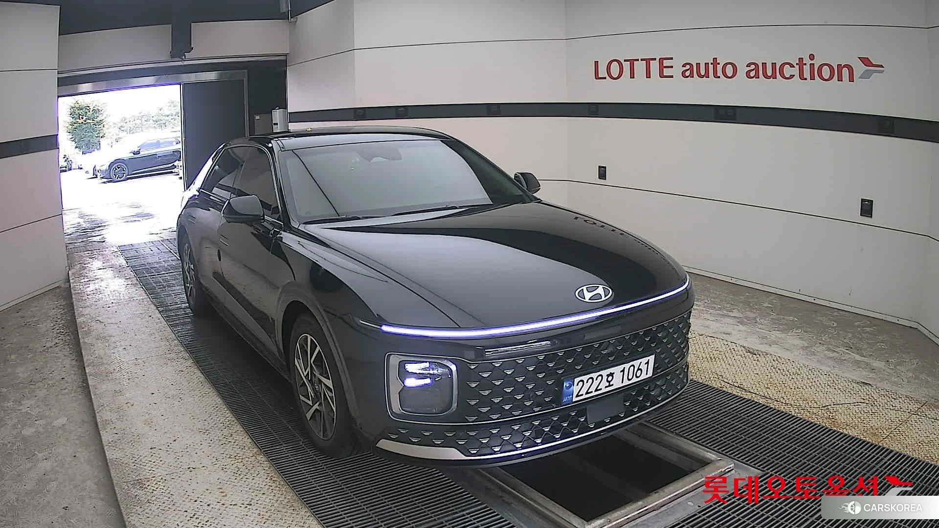 Hyundai Grandeur Hybrid 2023 Abyss Black Pearl из Кореи, фото 6