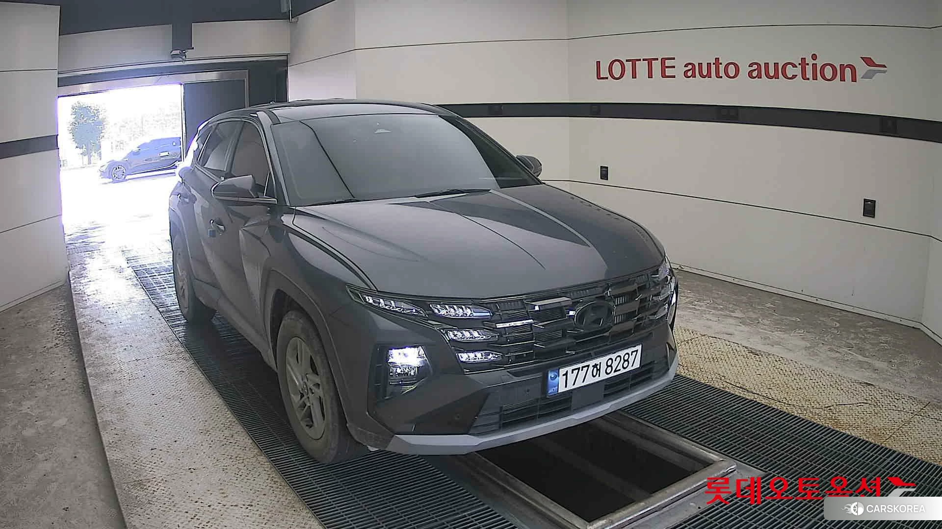Hyundai Tucson 2024 Titanium Grey Metallic из Кореи, фото 6