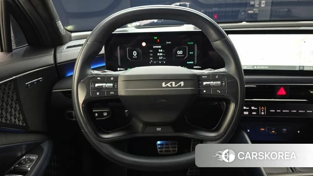 Kia The New K8 Hybrid 2024 Серый из Кореи, фото 6
