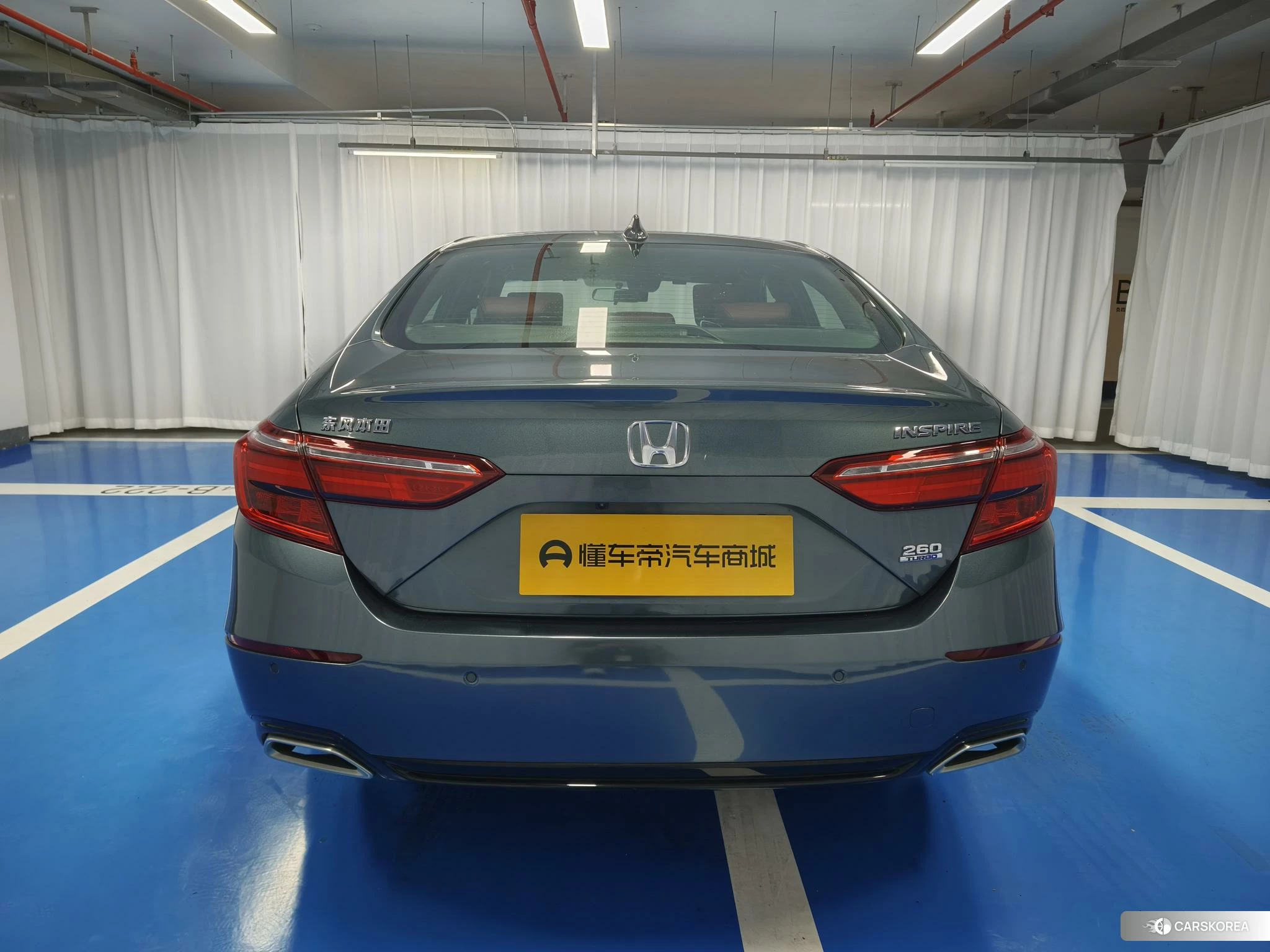 Honda Inspire 2021 Серебристо-серый из Китая, фото 6