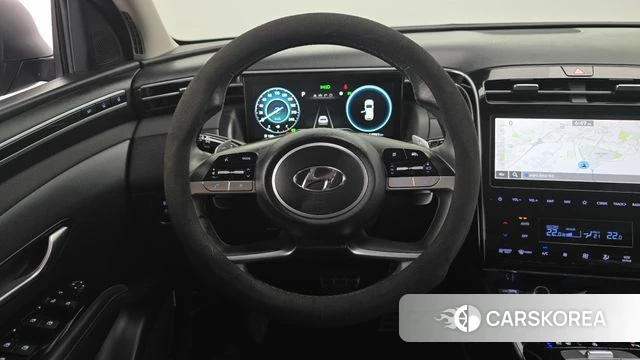Hyundai Tucson Hybrid (NX4) 2021 Серый из Кореи, фото 6