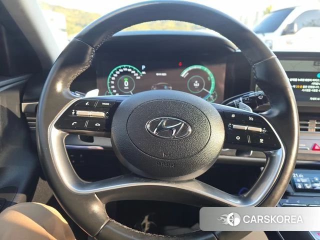 Hyundai The New Grandeur IG Hybrid 2022 Черный из Кореи, фото 6