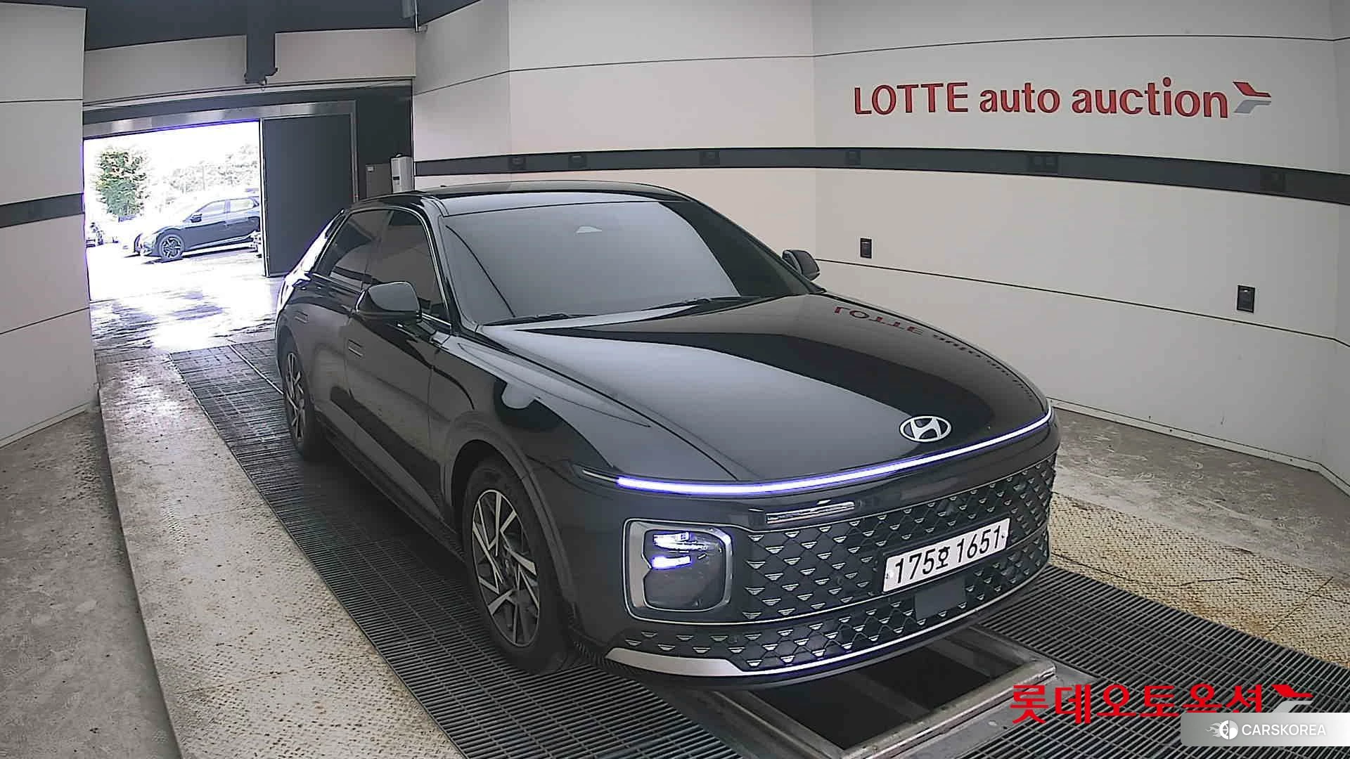 Hyundai Grandeur Hybrid 2023 Abyss Black Pearl из Кореи, фото 6