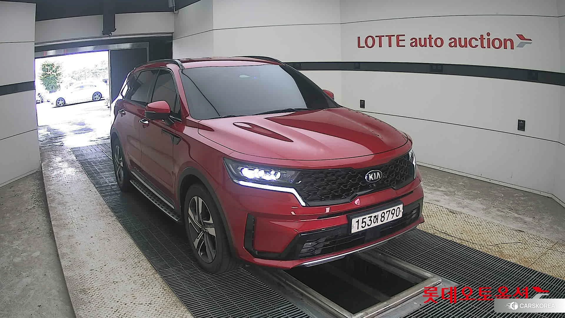 Kia Sorento Hybrid 2021 Runway Red из Кореи, фото 6