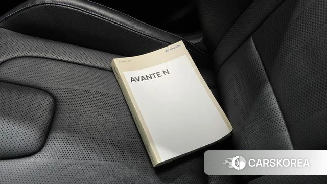 Hyundai The New Avante (CN7) 2024 Красный из Кореи, фото 6