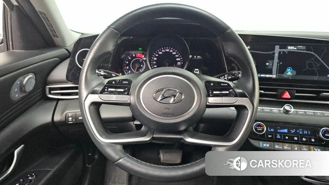 Hyundai Avante (CN7) 2022 Белый из Кореи, фото 6