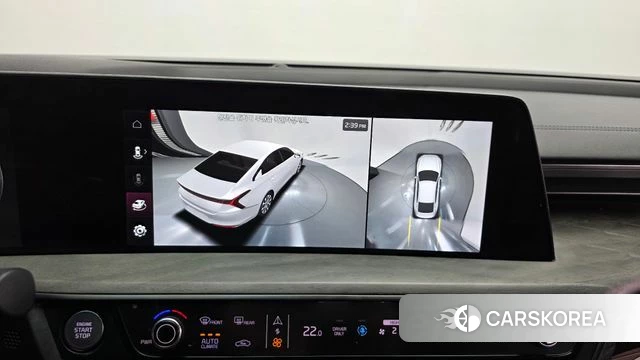 Kia K8 Hybrid 2021 Серебристо-серый из Кореи, фото 6