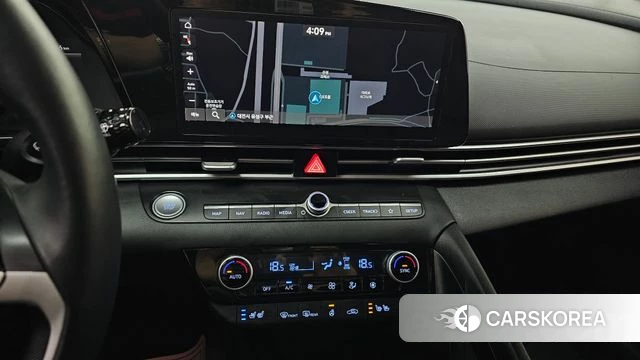 Hyundai Avante (CN7) 2022 Темно-зеленый из Кореи, фото 6