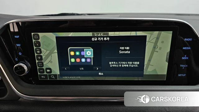 Hyundai Sonata Hybrid (DN8) 2023 Черный из Кореи, фото 6