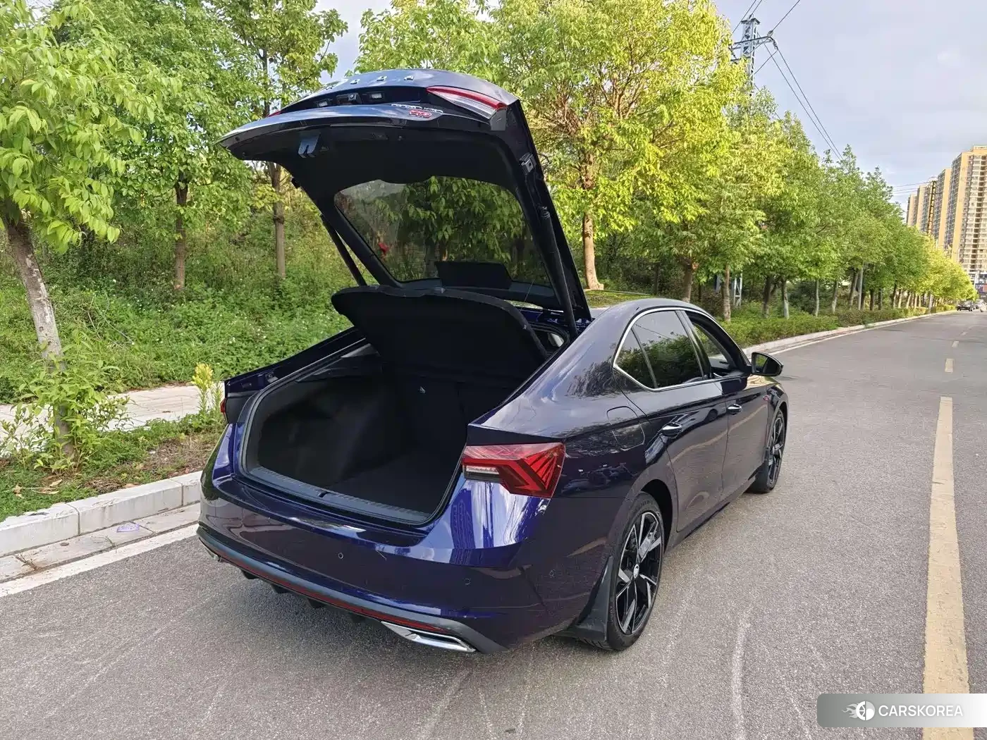 Skoda Octavia 2022 Синий из Китая, фото 6