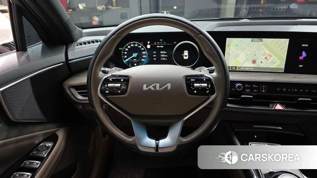 Kia K8 Hybrid 2022 Белый из Кореи, фото 6
