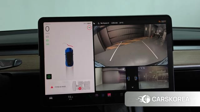 Tesla Model Y 2022 Синий из Кореи, фото 6