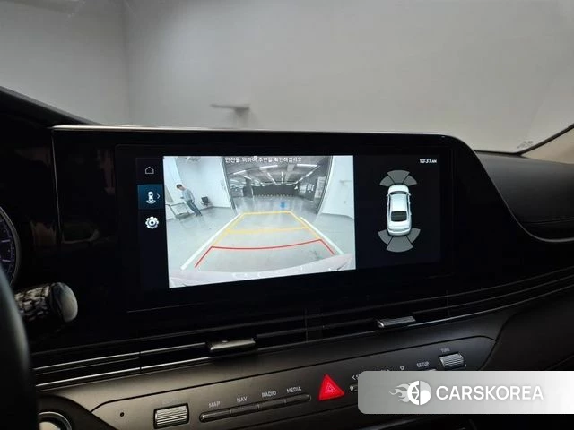 Hyundai The New Grandeur IG Hybrid 2021 Белый из Кореи, фото 6