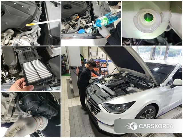 Hyundai Sonata (DN8) 2019 Белый из Кореи, фото 6