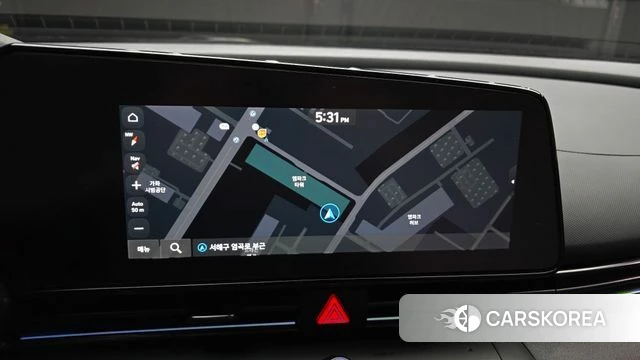 Hyundai Avante (CN7) 2022 Небесно-голубой из Кореи, фото 6