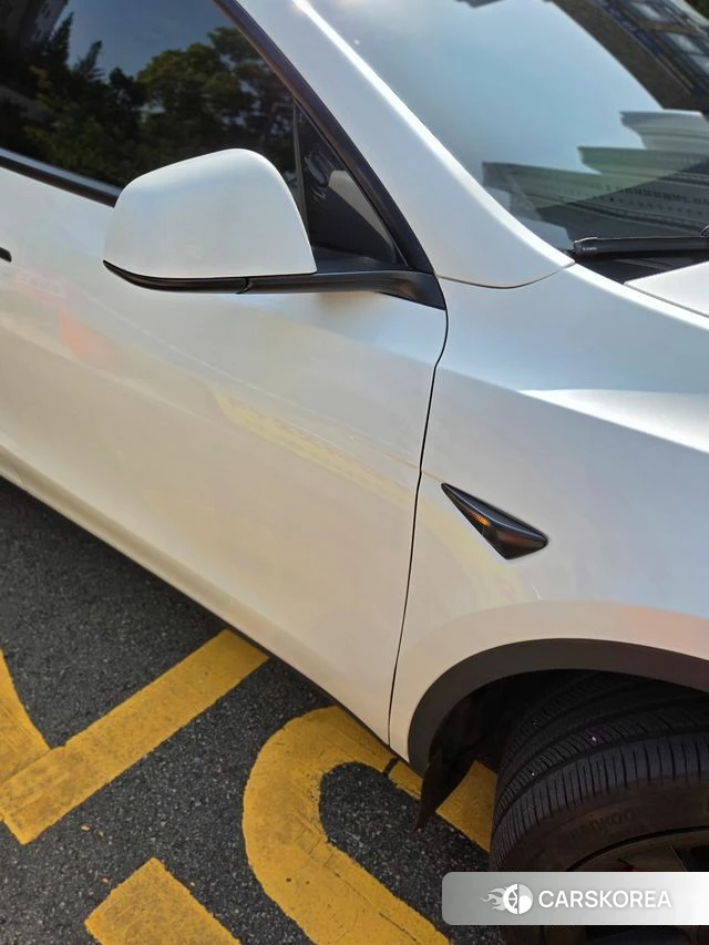 Tesla Model Y 2021 Белый из Кореи, фото 6