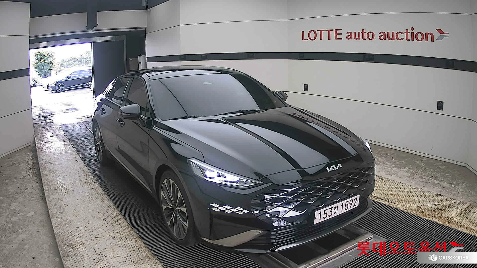 Kia K8 2022 Aurora Black Pearl из Кореи, фото 6