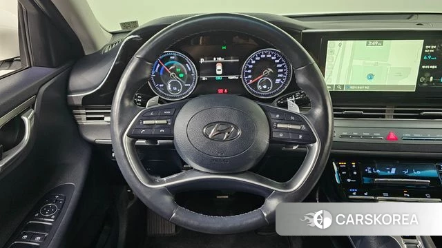 Hyundai The New Grandeur IG Hybrid 2021 Белый из Кореи, фото 6