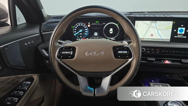 Kia K8 Hybrid 2022 Серый из Кореи, фото 6