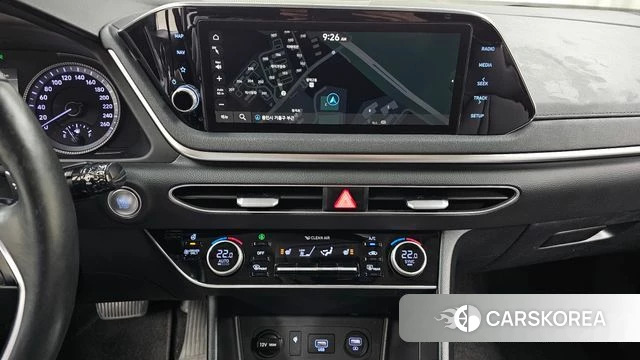 Hyundai Sonata Hybrid (DN8) 2022 Серебристо-серый из Кореи, фото 6